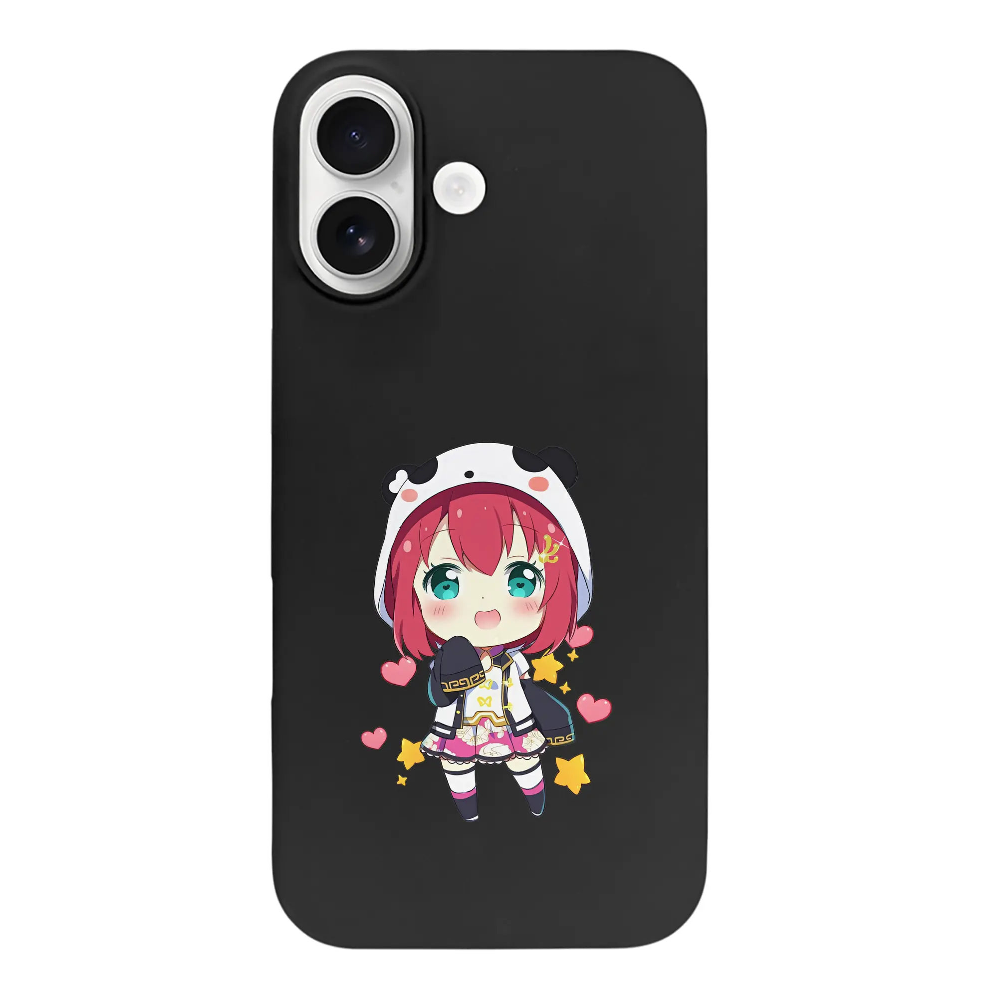 Love Live! グッズ,黒澤ルビィ - iPhone 17 シリーズ シリコンケース 薄型 耐衝撃 指紋防止 ソフトタッチカバー 精密フィット 傷防止 保護ケース iPhone 17/17 Air/17 Pro/17 Pro Max 対応